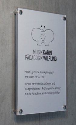 Firmenschild individuell